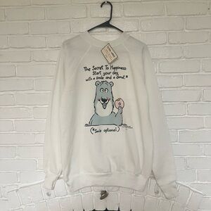 Vintage hallmark shoebox crewneck sweater nwt